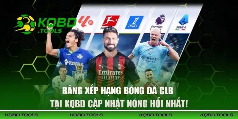 Bảng xếp hạng bóng đá CLB tại KQBD mang đến thông tin chi tiết về thứ hạng, điểm số và phong độ của các đội bóng hàng đầu. Mỗi lượt trận đều được cập nhật nhanh chóng, giúp người hâm mộ nắm rõ diễn biến mùa giải. Hãy cùng khám phá cách theo dõi thông tin hiệu quả để không bỏ lỡ bất kỳ trận đấu quan trọng nào. Khái quát về bảng xếp hạng bóng đá CLB Tìm hiểu về bảng xếp hạng bóng đá CLB Bảng xếp hạng bóng đá CLB tại Kết Quả Bóng Đá hôm nay cung cấp cái nhìn tổng quan và chi tiết về vị trí của từng đội trong mùa giải. Mỗi đội được xếp dựa trên số trận thắng, hòa, thua, hiệu số bàn thắng bại và điểm số tích lũy. Giao diện trực quan, dễ theo dõi giúp người hâm mộ nhanh chóng nắm bắt phong độ hiện tại của các đội bóng yêu thích. Ngoài việc hiển thị thứ hạng, KQBD còn cập nhật liên tục kết quả các trận đấu, thông tin lịch thi đấu, BXH các giải quốc nội, những biến động quan trọng trên bảng xếp hạng. Điều này giúp người xem theo dõi sát sao mọi diễn biến, từ các trận đấu quyết định đến sự thay đổi vị trí của đội bóng trong từng vòng đấu. Ưu điểm khi xem bảng xếp hạng bóng đá CLB Lợi ích nhận được khi theo dõi BXH Theo dõi BXH tại KQBD hôm nay không chỉ giúp nắm bắt vị trí hiện tại của đội bóng yêu thích mà còn mang đến những thông tin chiến lược quý giá để hiểu rõ diễn biến mùa giải. Cùng khám phá những ưu điểm nổi bật khi xem BXH: Bảng xếp hạng bóng đá CLB cập nhật kết quả nhanh chóng BXH CLB tại KQBD luôn được cập nhật ngay sau khi các trận đấu kết thúc, giúp người xem không bỏ lỡ bất kỳ thông tin quan trọng nào. Bạn có thể theo dõi số trận thắng, hòa, thua, hiệu số bàn thắng bại, thứ hạng CLB châu Âu và điểm số hiện tại của từng đội một cách chi tiết. Hiểu rõ phong độ, vị trí của các đội Bảng xếp hạng bóng đá CLB không chỉ liệt kê điểm số mà còn phản ánh phong độ thực tế của các CLB qua từng vòng đấu. Người xem có thể nhận biết đội nào đang thăng hoa, đội nào gặp khó khăn, từ đó dự đoán khả năng tranh ngôi vô địch hoặc trụ hạng. Đây là công cụ hữu ích cho cả người hâm mộ thông thường lẫn những nhà phân tích, giúp đưa ra nhận định chính xác hơn về các trận đấu sắp tới. Dễ dàng so sánh và theo dõi lịch thi đấu Ngoài việc nắm vị trí và điểm số, bảng xếp hạng câu lạc bộ tại KQBD còn cho phép người xem so sánh trực tiếp giữa các CLB với nhau. Kết hợp với lịch thi đấu chi tiết, người hâm mộ có thể lập kế hoạch theo dõi các trận cầu quan trọng, không bỏ lỡ những trận quyết định. Những hạng mục có tại bảng xếp hạng bóng đá CLB Cung cấp thông tin BXH mới nhất BXH không chỉ đơn giản liệt kê thứ hạng mà còn cung cấp đầy đủ các thông tin quan trọng giúp người hâm mộ theo dõi mùa giải. Mỗi mục đều phản ánh một khía cạnh cụ thể về phong độ và thành tích của các đội bóng, giúp việc phân tích và dự đoán trở nên dễ dàng hơn: Thứ hạng (Rank) Thứ hạng thể hiện vị trí hiện tại của mỗi CLB trên bảng xếp hạng bóng đá CLB, dựa trên tổng điểm tích lũy sau mỗi vòng đấu. Thông tin này giúp người hâm mộ nhanh chóng nhận biết đội dẫn đầu, đội trong nhóm đua vô địch và đội có nguy cơ xuống hạng. Ngoài ra, thông tin còn phản ánh xu hướng phát triển của đội bóng qua từng giai đoạn của mùa giải. Số trận đã chơi (Played - P) Mục này ghi lại tổng số trận mà mỗi đội đã thi đấu trong mùa giải. Việc theo dõi số trận đã chơi giúp đánh giá khả năng tích lũy điểm của đội bóng so với các CLB khác. Đồng thời, nó cho phép người hâm mộ phân tích hiệu suất trung bình và dự đoán kết quả các vòng đấu tiếp theo. Số trận thắng, hòa, thua (W - D - L) Các con số này phản ánh kết quả cụ thể của từng trận đấu mà đội bóng tham gia. Đây là cơ sở để tính điểm tổng và xếp hạng đội bóng trên bảng. Bên cạnh đó, thống kê thắng - hòa - thua còn giúp người hâm mộ nhận định phong độ hiện tại và khả năng cạnh tranh của CLB trong các vòng đấu sắp tới. Hiệu số bàn thắng bại (GD - Goal Difference) Hiệu số bàn thắng bại được tính bằng số bàn thắng trừ đi số bàn thua, là chỉ số quan trọng để phân định khi các đội bằng điểm. Nó phản ánh khả năng tấn công mạnh mẽ hoặc phòng ngự chắc chắn của mỗi đội. Ngoài ra, hiệu số bàn thắng bại còn là cơ sở để dự đoán sức mạnh tổng thể của CLB trong các trận đấu tương lai. Tổng điểm (Points - Pts) Tổng điểm là mục quan trọng nhất quyết định vị trí của các đội trên bảng xếp hạng. Điểm số được tích lũy dựa trên các trận thắng, hòa và thua, phản ánh sự ổn định và thành tích bảng xếp hạng bóng đá CLB trong suốt mùa giải. Theo dõi tổng điểm giúp người hâm mộ nắm bắt dễ dàng cơ hội vô địch hoặc trụ hạng của đội bóng. Kết luận Bảng xếp hạng bóng đá CLB tại KQBD là công cụ hữu ích giúp người hâm mộ nắm bắt vị trí, phong độ và thành tích của các đội. Theo dõi thường xuyên tại KQBD, bạn sẽ không bỏ lỡ bất kỳ diễn biến quan trọng nào trong mùa giải, từ trận đấu quyết định đến biến động thứ hạng.